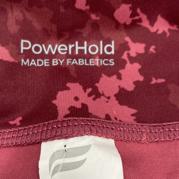 FABLETICS NEW 4X Powerhold Highwaist Black Cherry - Picture 4 of 6